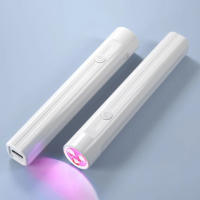 Lámpara de secado de esmalte de Gel portátil con luz LED, linterna de curado UV, alfiler hine, secador de uñas profesional - details 1