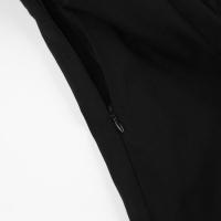 Primavera estilo francés elegante pequeño negro largo cuello cuadrado Slim Fit Bodycon diseño Dre - details 17