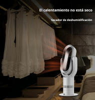 Ventilador eléctrico sin hojas Calefacción y refrigeración simple de doble uso Control remoto Calentador silencioso Ventilador de circulación de aire de viento natural - details 4