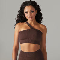 Hamidou-Sujetador deportivo Sexy para mujer, sostén de Yoga para Fitness, espalda hermosa, sujetador para correr a prueba de golpes, chaleco de hombros inclinados, Tops de entrenamiento para gimnasio - details 11