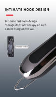 Kemei-cortadora de pelo eléctrica profesional para hombre, afeitadora de barba inalámbrica, recargable, 0mm - details 4