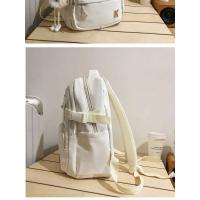 Nombre: mochila ligera y elegante con múltiples bolsillos para el trabajo, mochila escolar para estudiantes, con colgante, Color - details 14
