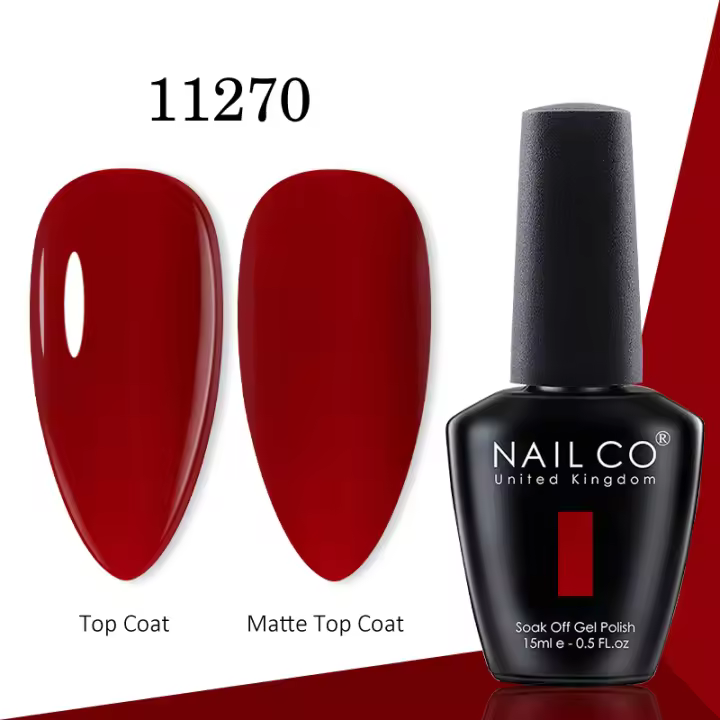 NAILCO-esmalte de Gel para uñas, laca de Gel UV para manicura, brillante, Gellak serie de colores, rosa y Nude, 15ml - 1