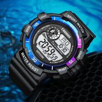 Reloj Deportivo Electrónico de Lujo UTHAI Dial Grande Multifuncional Resistente al Agua 30M - details 8