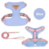 Conjunto de Correa de arnés para cachorros Correa de pecho transpirable para perros y gatos - details 28