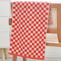 Toalla de Algodón Suave y Absorbente Diseño a Cuadros Multicolor Ideal para Cocina, Baño, Hotel - details 6