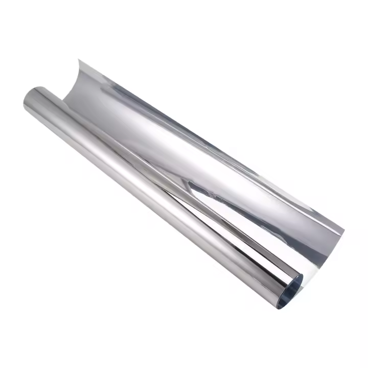 Adhesivo de pared de espejo, decoración de habitación autoadhesiva rectangular, películas para muebles de alta calidad, lámina de espejo de 50x50cm - 1