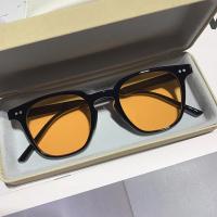 Gafas de Sol Cuadradas Vintage Pequeñas y Redondas para Mujer y Hombre Marca de Lujo - details 1
