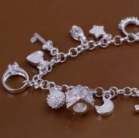Abalorios de plata 925 para mujer, joyería de moda, regalo del Día de San Valentín, pulseras de boda, gran oferta - details 2