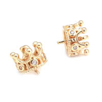 Colgante de Abalorio de Cuentas de Medio Agujero de Oro 18K Material de Metal de China - details 55