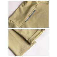 Verano polo de los hombres de deportes casuales de hielo fresco tejido de manga corta transpirable adecuado para la aptitud polo elástico - details 7