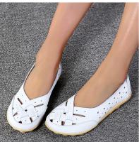 Zapatos de mujer para verano, zapatos planos de cuero suave, mocasines planos sin cordones, zapatos casuales para mujer, respirador - details 4