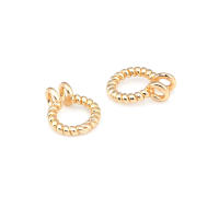 20 piezas de alambre trenzado de latón de Color dorado de 18K, 6MM, 8MM, anillos de salto, anillos divididos, suministros para fabricación de joyas, accesorios Diy - details 5