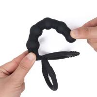 Vibrador Dual Penetración Anal Enchufe Intimo para Parejas Juguetes para Adultos Salud y Diversión - details 1