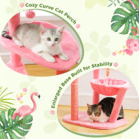 PAWZ Road Árbol de Calzado para Gatos 4 Niveles de Muebles Estilo Flamenco - details 8
