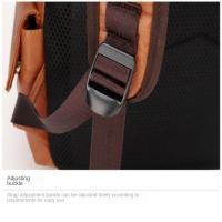 Bolsos de cuero retro pu, mochilas universitarias de moda para hombres, mochilas de computadora casuales, mochilas - details 22