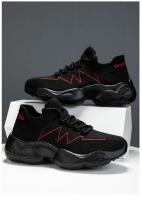 Zapatillas de deporte para hombre, zapatos para mujer, zapatos de calcetín, zapatos sin cordones, zapatos casuales de moda, zapatos de tenis de malla de verano, grandes 35-47 - details 25