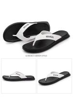 Novedad de verano, chanclas de PVC a la moda, zapatillas juveniles antideslizantes de Color sólido con Clip para la playa con punta abierta, zapatillas para hombre - details 20