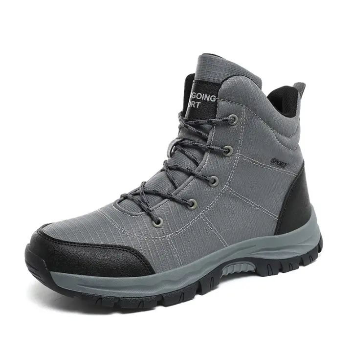 Zapatos de senderismo de alta calidad para hombre, zapatillas impermeables para escalada de montaña, calzado antideslizante para acampar, botas de Trekking informales para deportes al aire libre - 1