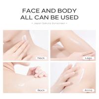 1 Uds Sakura Sunscreen30g crema hidratante y aislante protector solar Facial loción de aislamiento crema hidratante brillante - details 3