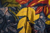 Camisa de lino de manga corta para hombre, camisa de flores de estilo étnico indio, novedad de verano, 2019 - details 64