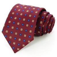 Corbata con estampado de moda para hombre, corbata de seda hecha a mano de 8cm, corbata geométrica floral de Paisley para fiesta de negocios, regalo de boda, novedad de 2021 - details 14