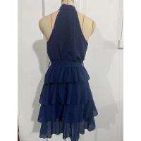 Primavera Verano 2025 Nuevo Vestido de Mujer sin Mangas con Volantes Verde - details 9