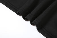 BUNO-Vestido de retazos de malla con diseño de gato extraño para mujer, minivestido Sexy con escote bajo y espalda descubierta, sin mangas, con volantes, dobladillo suelto, tendencia de medianoche - details 12