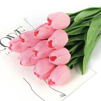 Ramo de Tulipanes Artificiales 29cm, 3/5Pcs Ideal para Decoración de Boda, Ceremonia, Hogar, Jardín - details 10