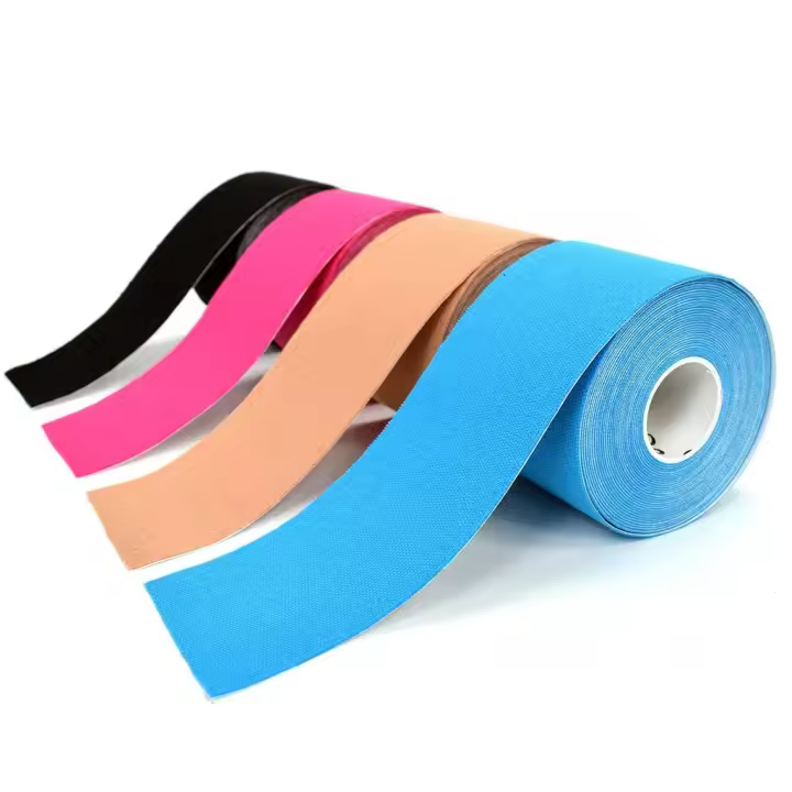 5M x 3,8 CM cinta de kinesiología, cinta deportiva elástica, cinta adhesiva de fisioterapia, cinta muscular, para deporte - 1
