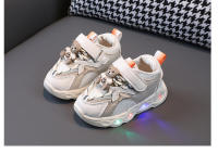 Nuevos zapatos de red para niños de la temporada y tendencia de zapatos para niños pequeños de suela blanda para bebés y niñas - details 13