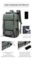 Mochila de Viaje Impermeable 16 Pulgadas Laptop de Negocios con Bolsa para Zapatos - details 5