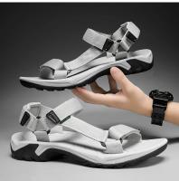 Nuevo Modelo 2025Zapatos Abiertos De Verano De Alta Calidad Para Hombre, Sandalias Ajustables Para Exteriores, Gladiador De Playa Roma, Transpirable, Verde, Negro Puro, Talla Grande 47 48 - details 16