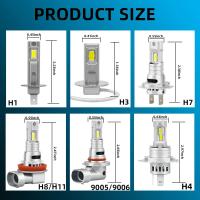 Kit de Faros LED H7 LUCKZHE Luz de Nevado H11 Bombilla de Lámpara LED para Coche 20000LM 120W - details 0