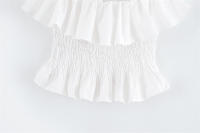 Conjunto de Moda para Mujer OUWU Top Elástico sin Cordones + Falda Larga Suave con Cintura Elástica - details 7