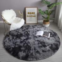 Alfombras de Salón redondas, Pelo Largo, Alfombra para Habitación, Dormitorio, Lavables, Antideslizante, Muy Suave - details 13