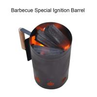 Encendedor de barbacoa al aire libre, acero, mango portátil, cubo de encendido, estufa de carbón - details 3