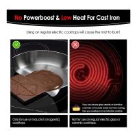Alfombrilla protectora grande para Cocina de Inducción, cubiertas para quemador de estufa eléctrica, antiarañazos como cubierta superior de vidrio, 21,2x35,4 pulgadas - details 4