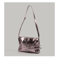 Doble correa plisada correa de lazo bolsa bajo el brazo,,Bolso de hombro de las mujeres,Bolsa de motorista de la vendimia - details 14