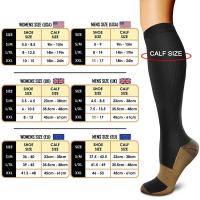 Calcetines de Compresión para Deportistas Tratamiento Médico para Varices 20-30mmhg - details 1