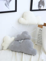Almohada de estilo nórdico en forma de nube, cojín de algodón Pp suave y bonito, almohada de felpa para decoración del sofá del hogar, gran oferta, 2024 - details 3
