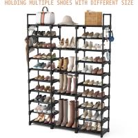Zapatero de 10 Niveles Grande para 54-62 Pares de Zapatos Ahorra Espacio - details 6