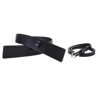 Cinturón ancho marrón para mujer, nuevo estilo con abrigo de vestir, cinturón de cuero genuino desmontable - details 8