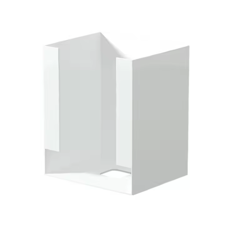Organizador cuadrado de extremos de apertura Simple, caja de acabado de escritorio elegante para estudio en casa y oficina - 1
