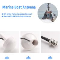 Antena de navegación marina activa GPS para barco, antena de sincronización 1575 +/-5 MHz, conector macho BNC de 5M - details 4
