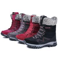 Botas de nieve cálidas para mujer, zapatos de algodón cómodos para exteriores, botas martin para mujer, moda de invierno - details 0