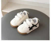 Zapatos de Mesa Versátiles a Rayas para Niños Pequeños Zapatos Antideslizantes de Suela Suave de Moda para Primavera y Otoño - details 11