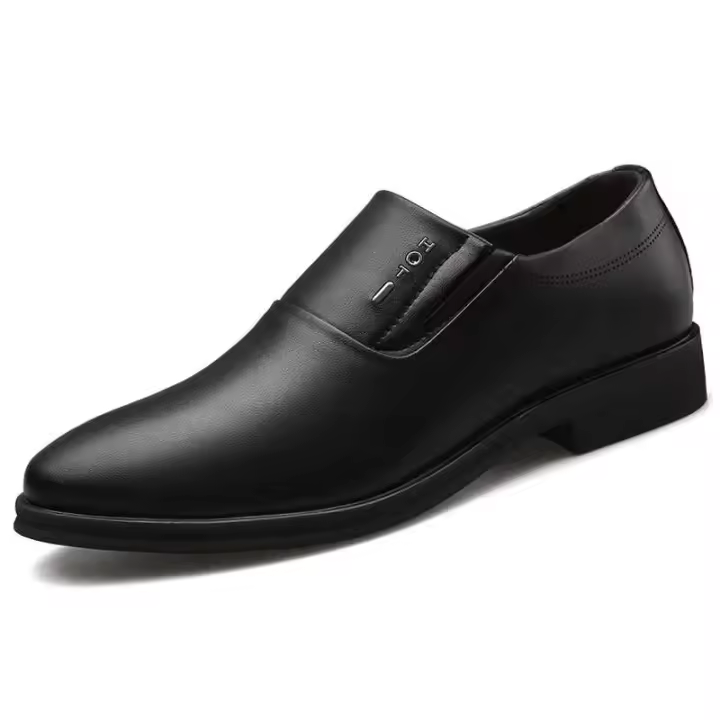 2025 vestidos de hombre más vendidos del tamaño 48, zapatos de negocios, zapatos de cuero del estilo de oficina - 1