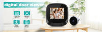 Visor de puerta con pantalla LCD de 2,4