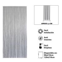 Cortina Plana de PVC Anti insectos para Puerta Exterior o Interior, Material PVC – Libre de Insectos - details 1